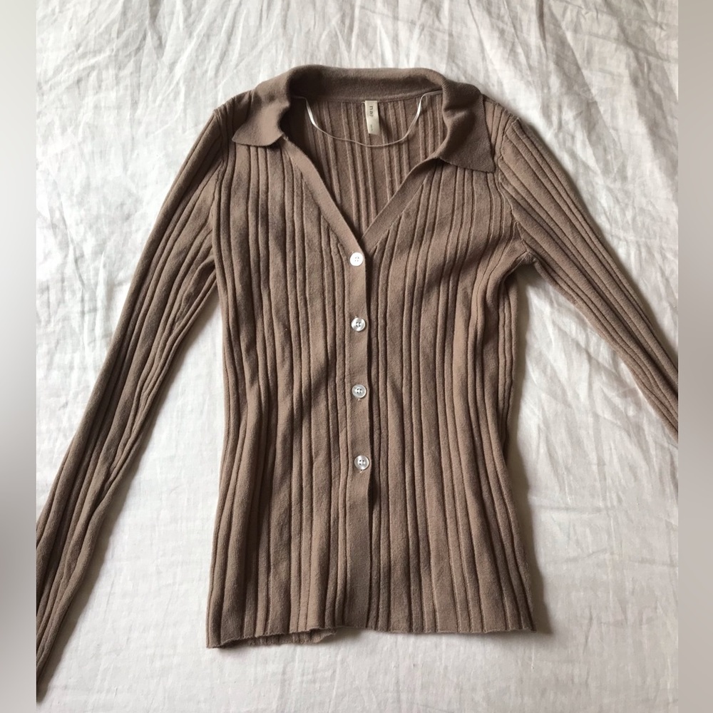 ☁️ NAP Loungewear ☁️ V-Neck Buttoned Cardigan